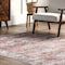 Nuloom Desna Machine Washable Faded Vintage Area Rug 2ft 6in x 8ft BIRV34A-2608 - alternate 2